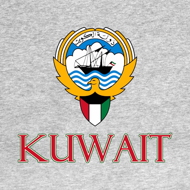 Kuwait - Kuwaiti Coat of Arms Design by Naves